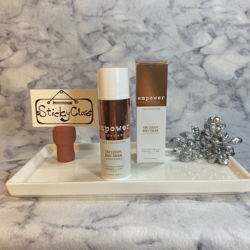 Empower Skincare-CBD Body Cream Lavender Nourishing Soothing-Full 50ml-BOXED-NEW